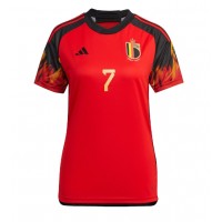 Camisa de time de futebol Bélgica Kevin De Bruyne #7 Replicas 1º Equipamento Feminina Mundo 2022 Manga Curta